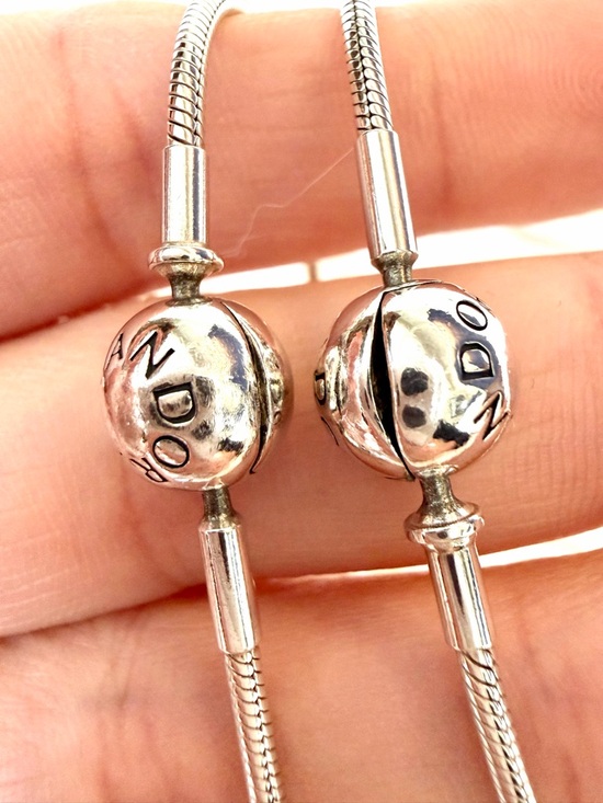 RARE❗️ Retired PANDORA ESSENCE Set of 2 Bracelets & 4 Charms - Picture 8 of 17